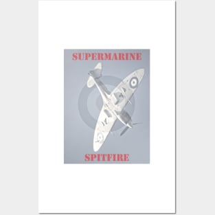 Supermarine Spitfire  Dive Posters and Art